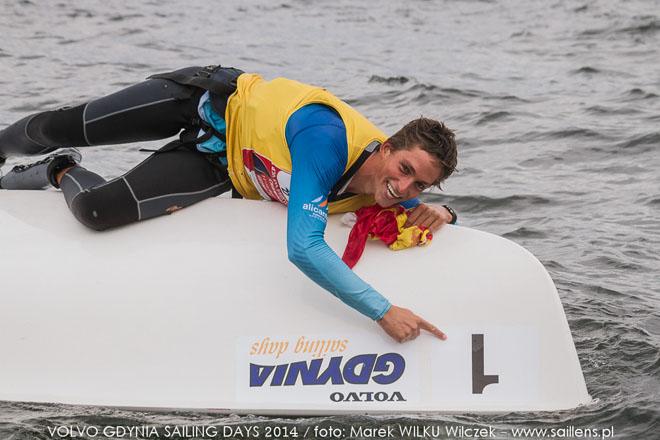 Joan Herp (ESP) - 420 and 470 Junior European Championships 2014 ©  Wilku – www.saillens.pl